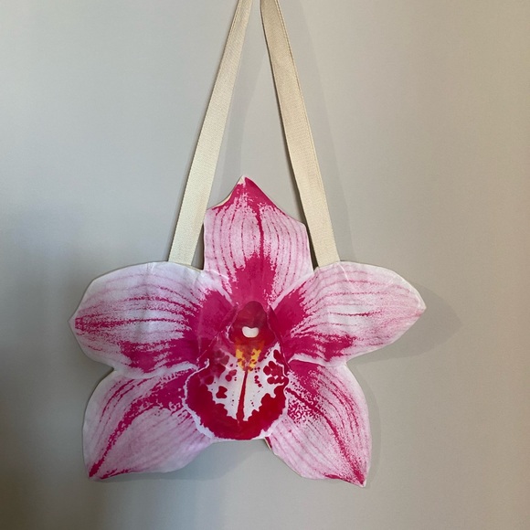 Tyler McGillivary Handbags - Tyler McGillivary Flower Tote Bag